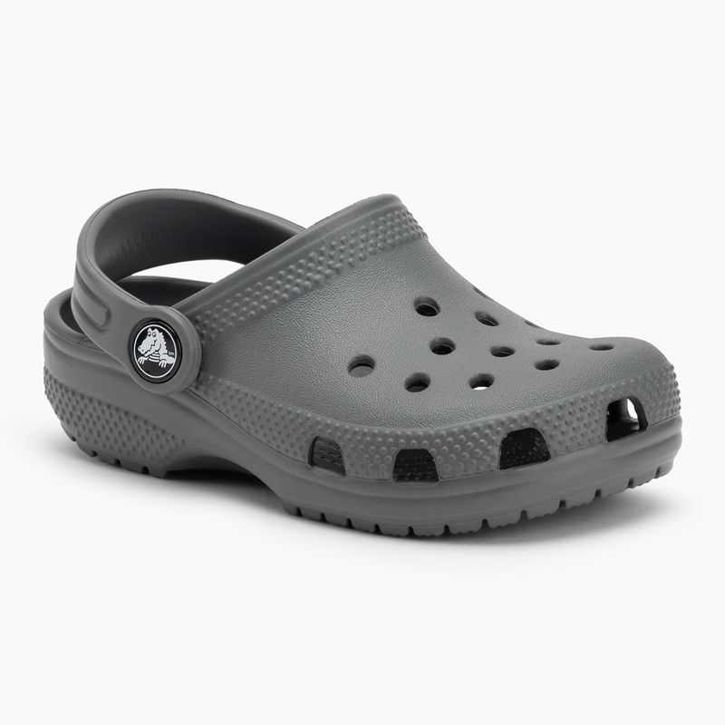 Vaikiškos šlepetės Crocs Classic Clog Toddler slate grey 2