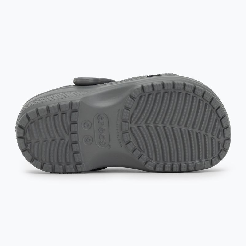 Vaikiškos šlepetės Crocs Classic Clog Toddler slate grey 5