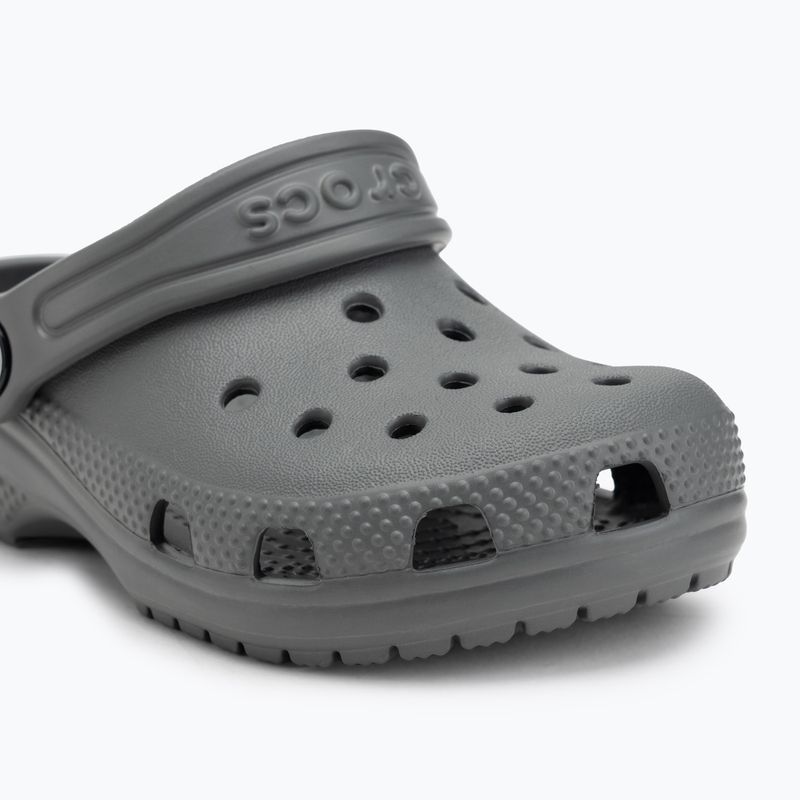 Vaikiškos šlepetės Crocs Classic Clog Toddler slate grey 8