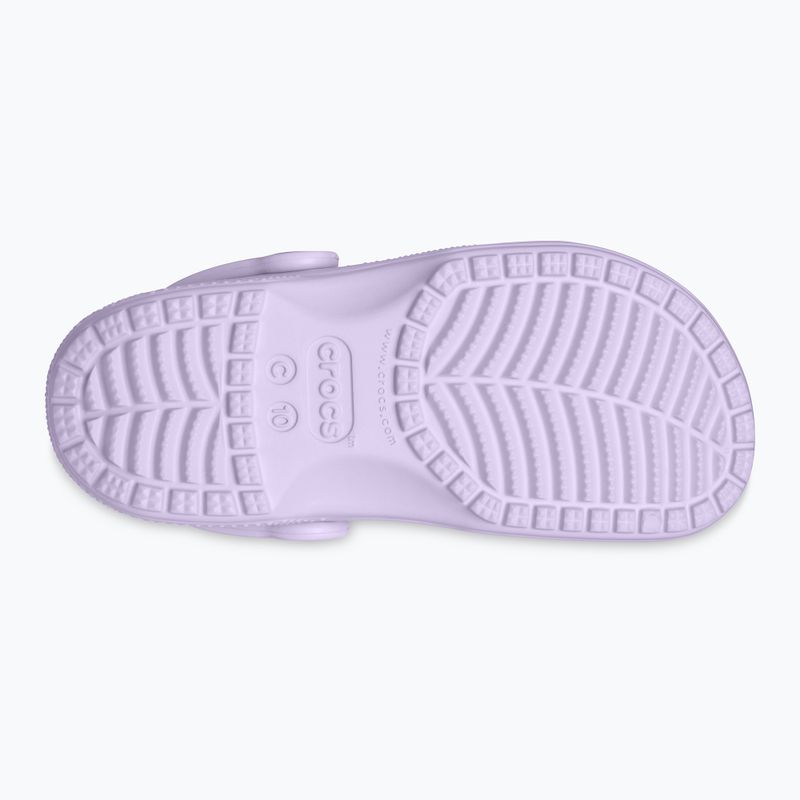 Vaikiškos šlepetės Crocs Classic Clog Toddler lavender 3