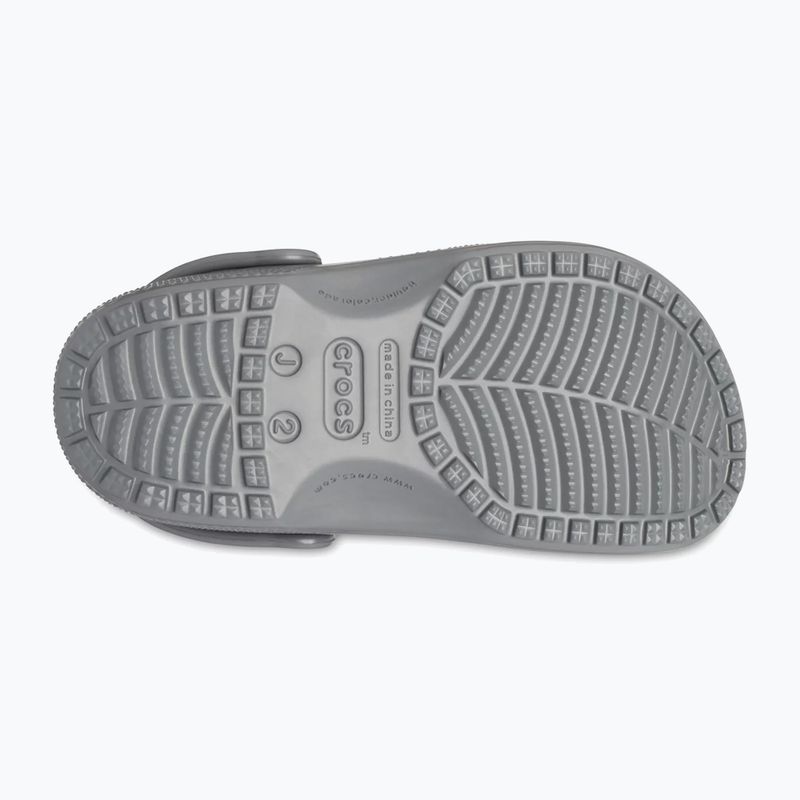 Vaikiškos šlepetės Crocs Classic Clog Kids slate grey 5