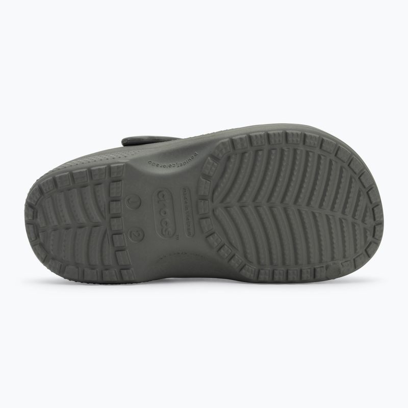 Vaikiškos šlepetės Crocs Classic Clog Kids slate grey 5