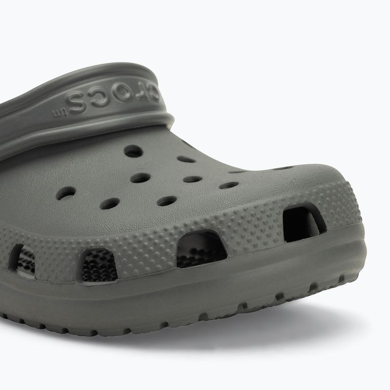 Vaikiškos šlepetės Crocs Classic Clog Kids slate grey 8
