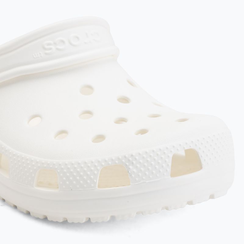 Vaikiškos šlepetės Crocs Classic Clog Kids white 8