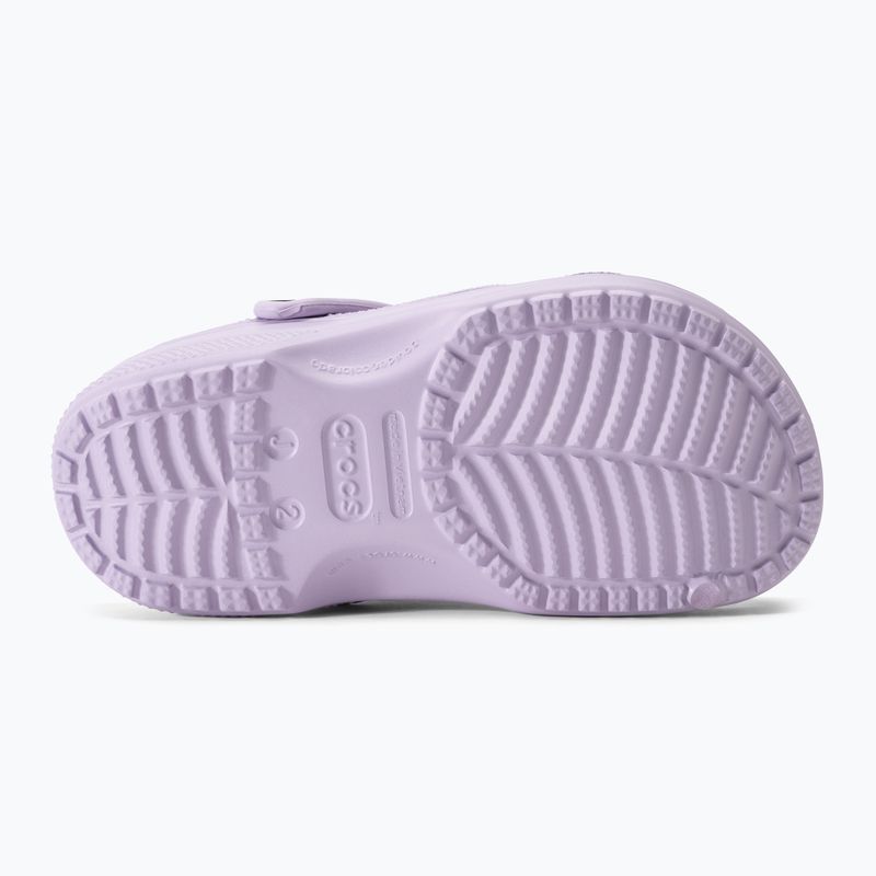 Vaikiškos šlepetės Crocs Classic Clog Kids lavender 6