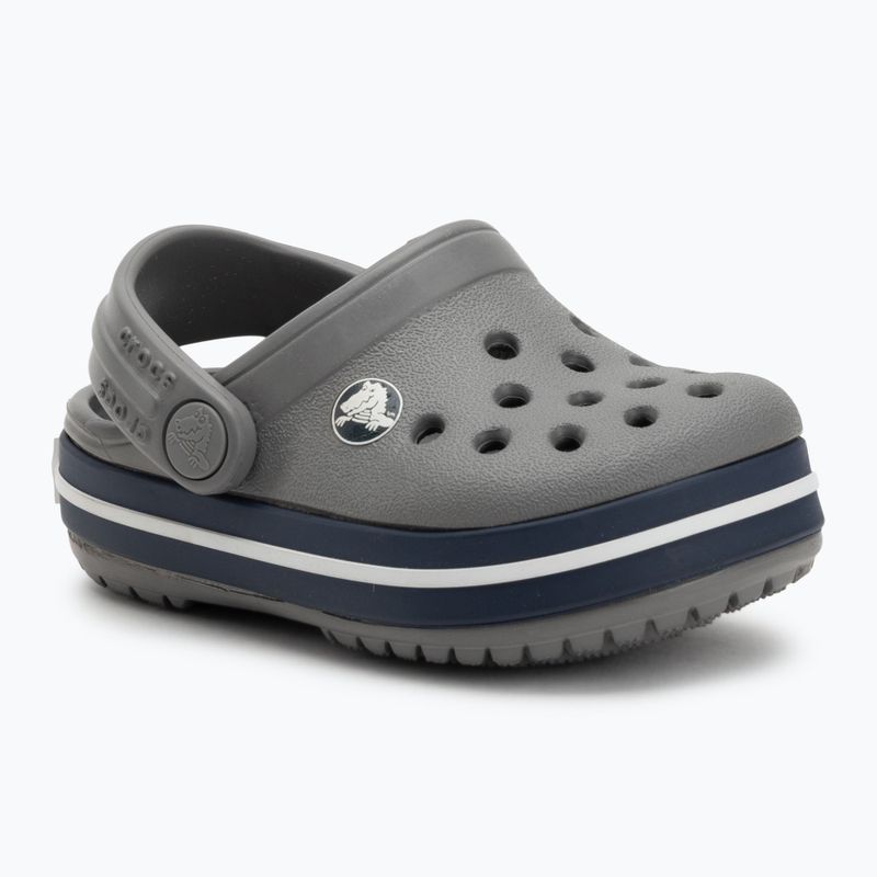 Vaikiškos šlepetės Crocs Crocband Clog Toddler smo/navy 2