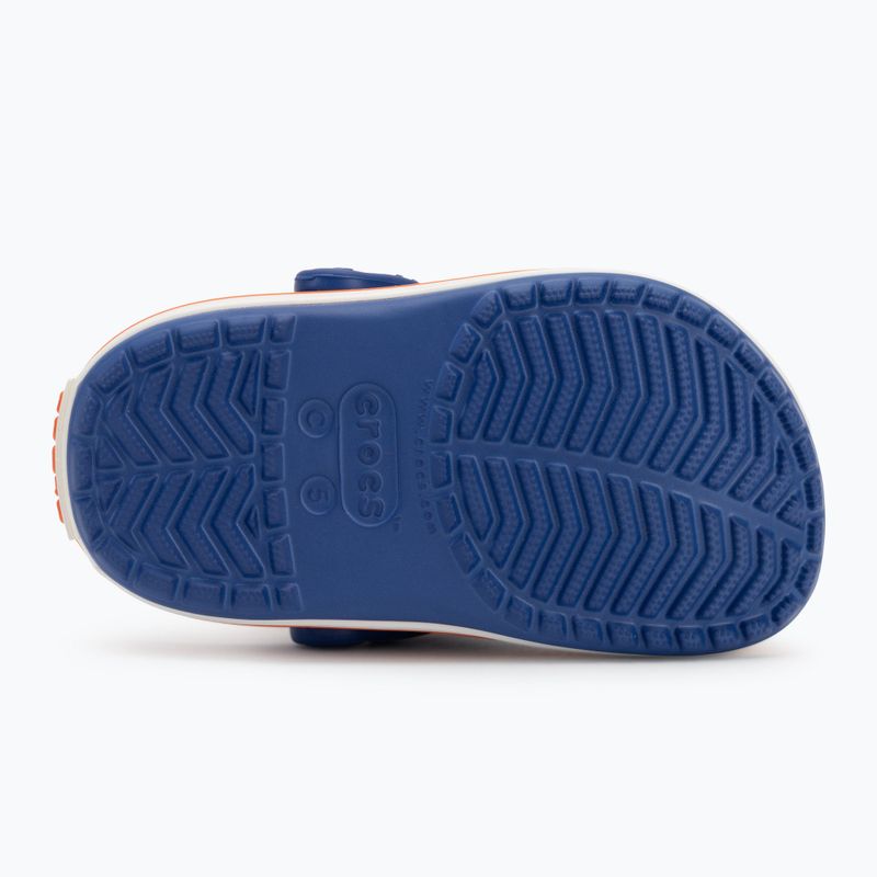 Vaikiškos šlepetės Crocs Crocband Clog Toddler cerulean blue 5