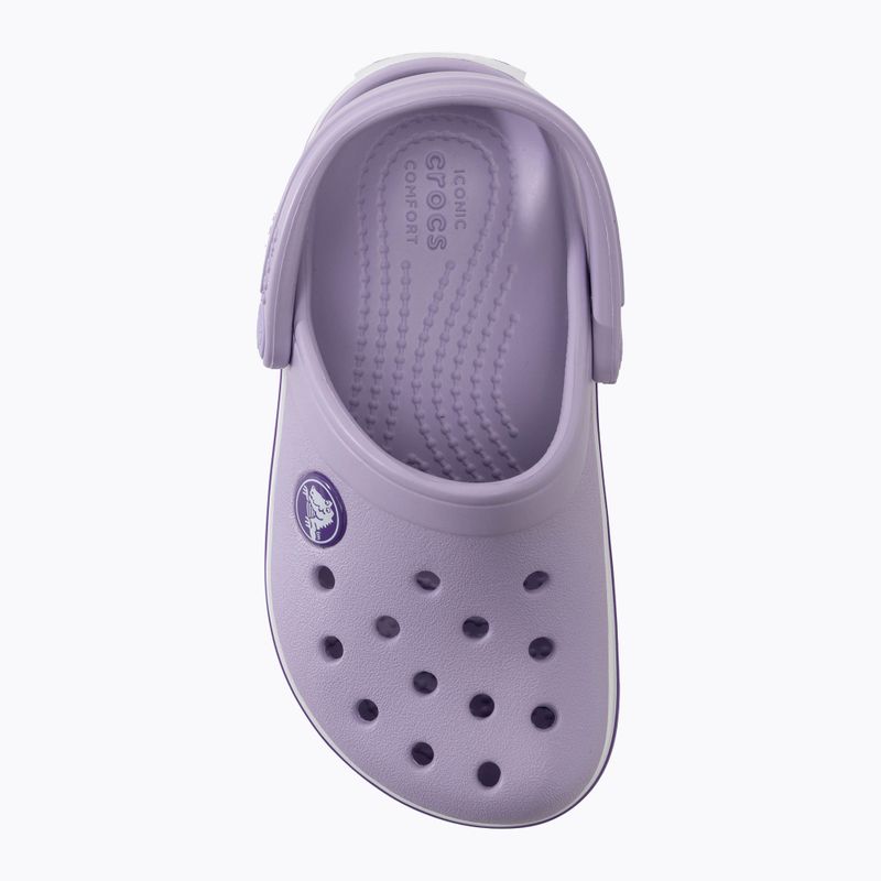 Vaikiškos šlepetės Crocs Crocband Clog lavender/neon 6