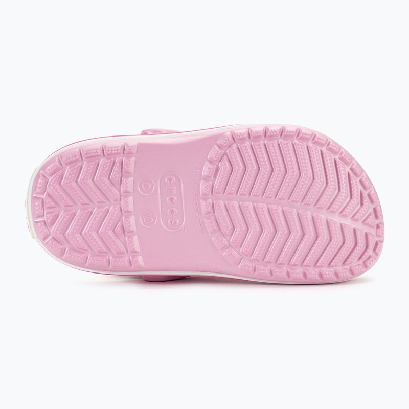 Vaikiškos šlepetės Crocs Crocband Clog ballerina pink 6