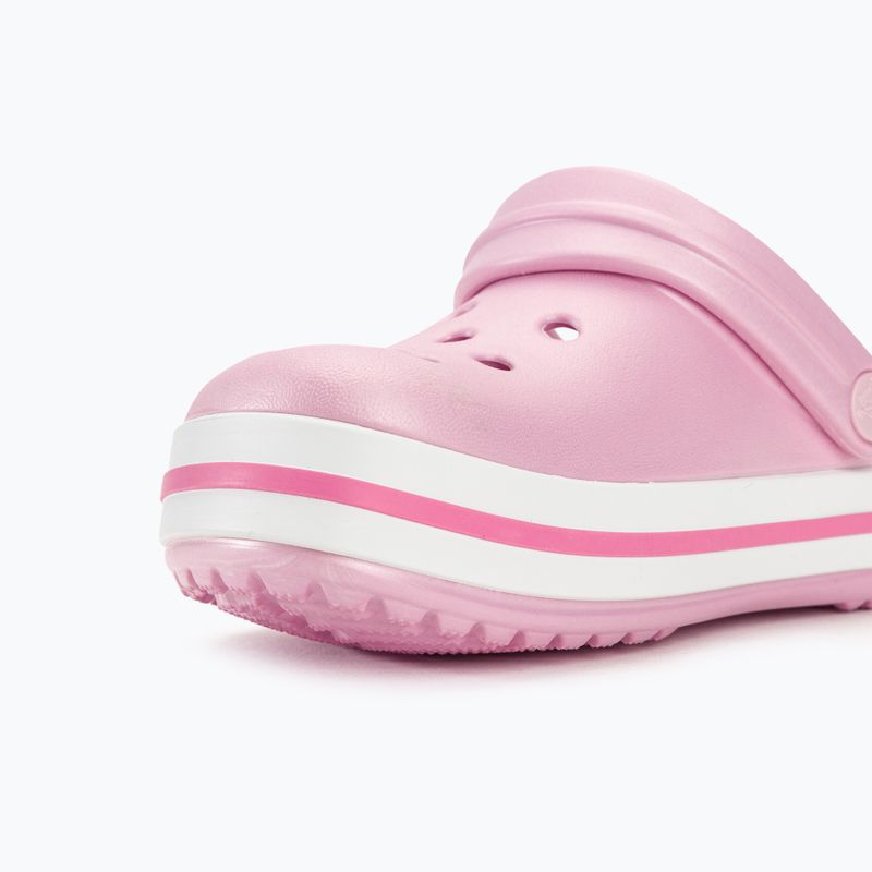 Vaikiškos šlepetės Crocs Crocband Clog ballerina pink 9