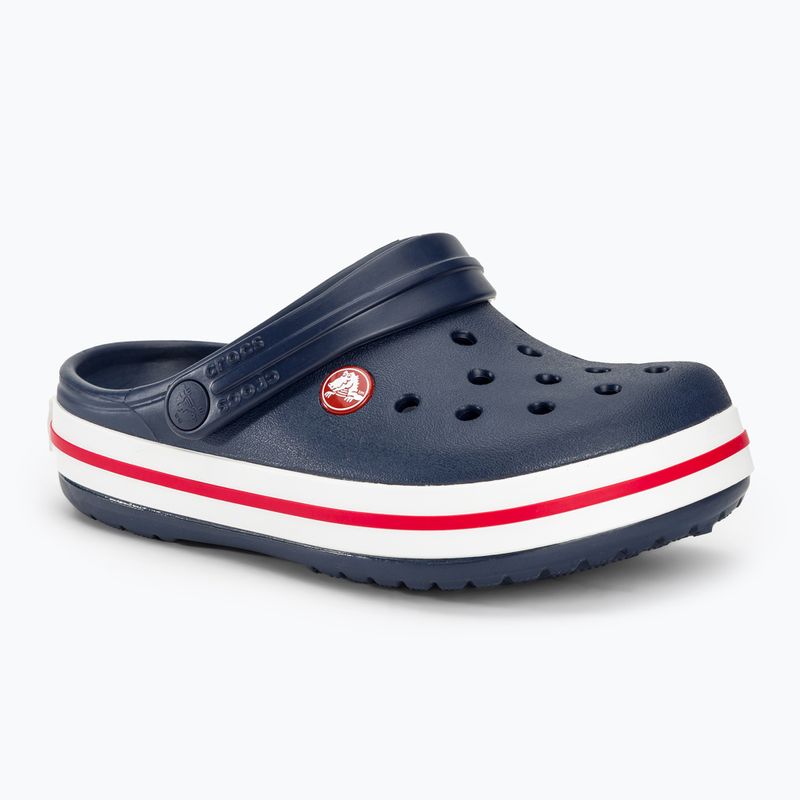 Vaikiškos šlepetės Crocs Crocband Clog navy/red