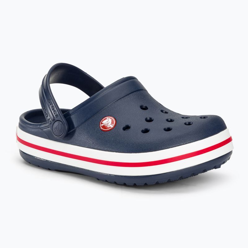 Vaikiškos šlepetės Crocs Crocband Clog navy/red 2