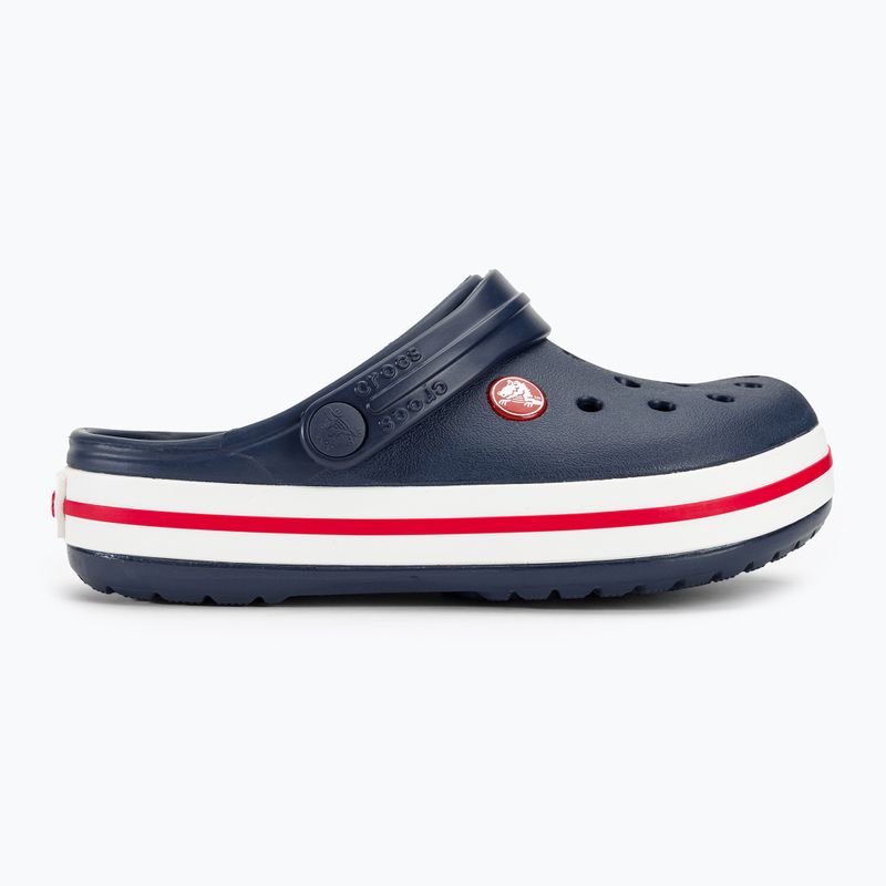 Vaikiškos šlepetės Crocs Crocband Clog navy/red 3