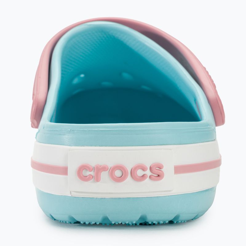 Vaikiškos šlepetės Crocs Crocband Clog ice blue/white 8