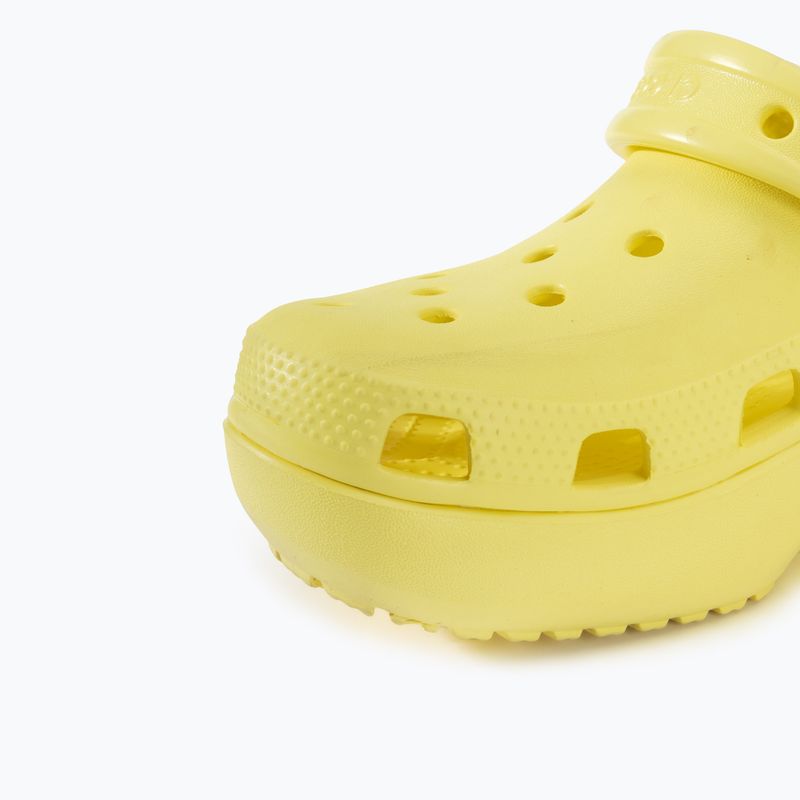 Moteriškos šlepetės Crocs Classic Platform Clog banana 8