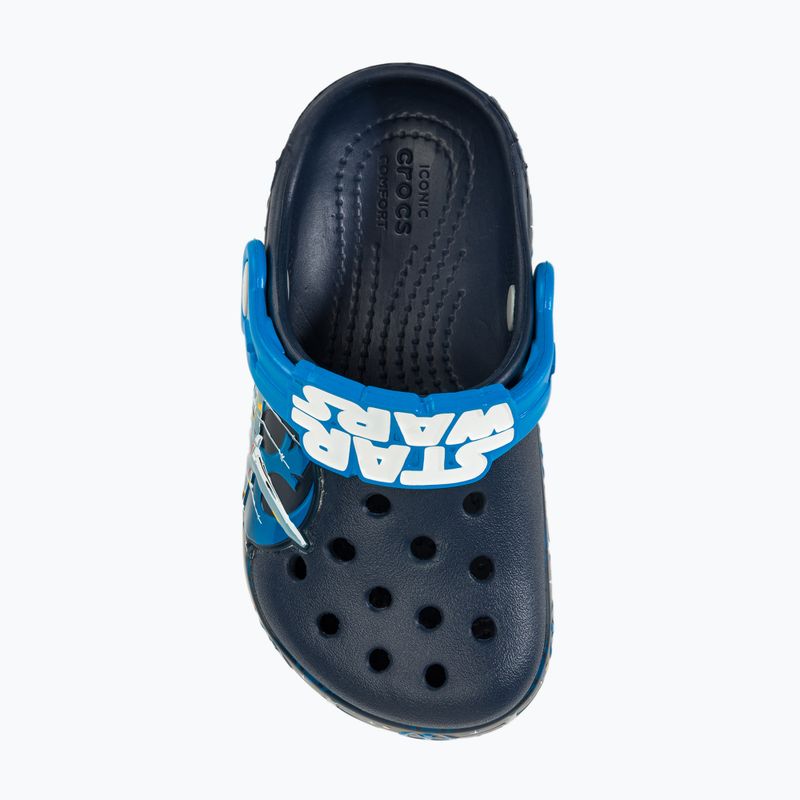 Vaikiškos šlepetės Crocs Fun Lab Luke Skywalker Lights Clog navy 6