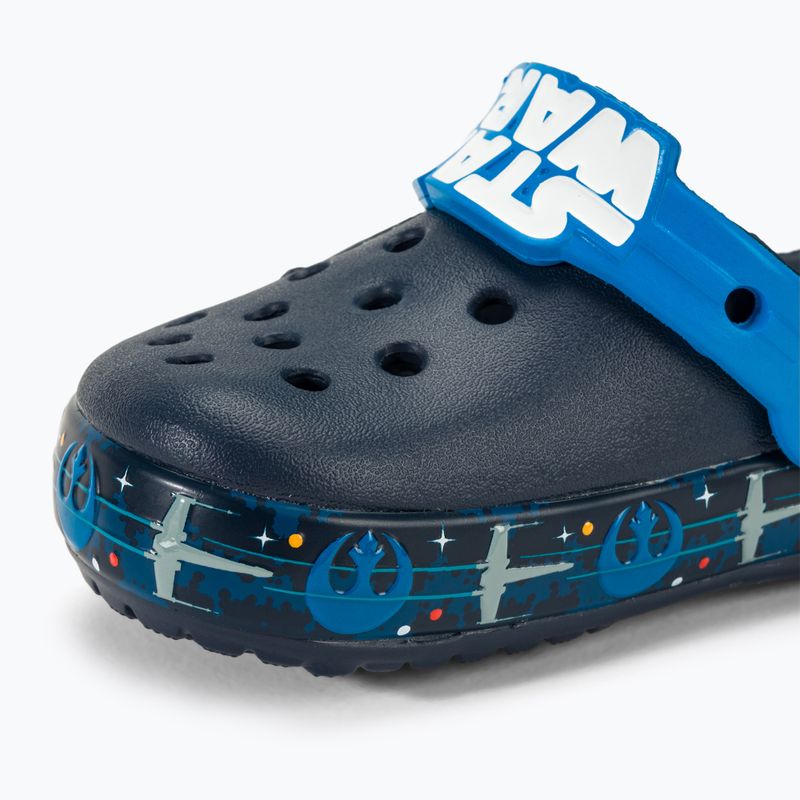 Vaikiškos šlepetės Crocs Fun Lab Luke Skywalker Lights Clog navy 8