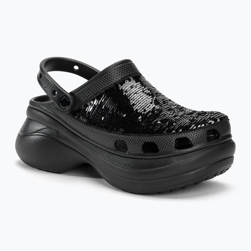 Moteriškos šlepetės Crocs Classic Bae Sequin black/multi 2