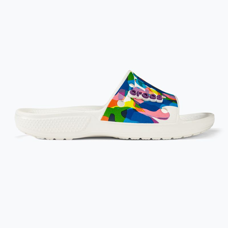 Šlepetės Crocs Classic Crocs Bubble Block Slide white/multi 2