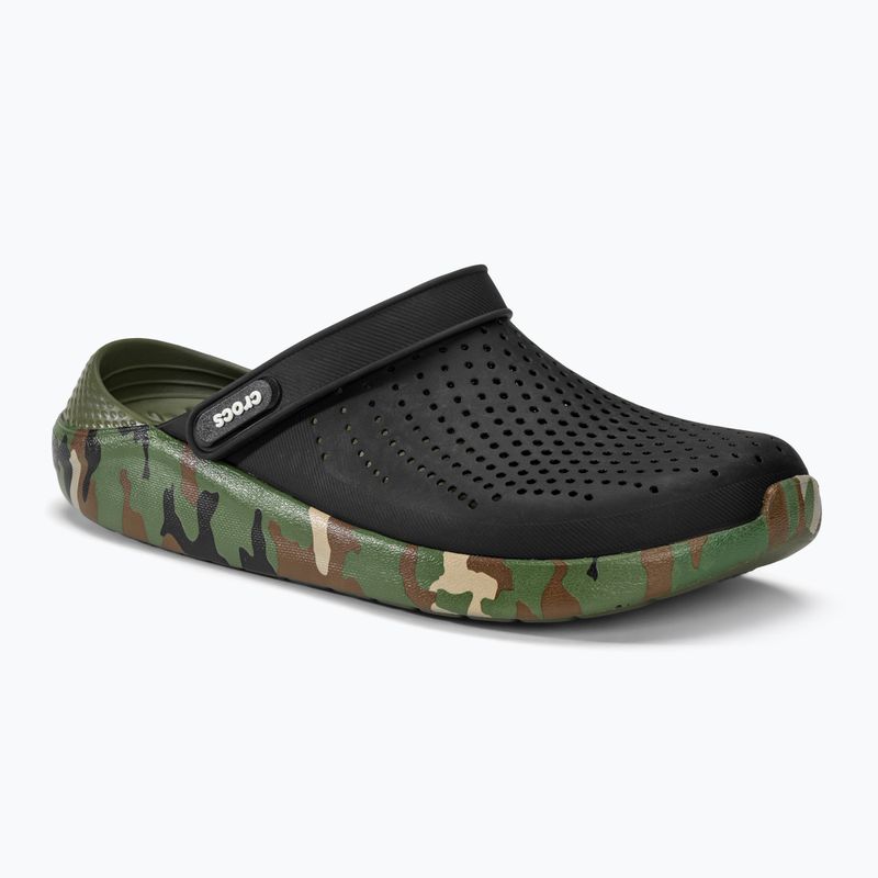 Šlepetės Crocs LiteRide Printed Camo Clog black/multi 2