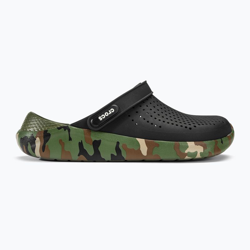 Šlepetės Crocs LiteRide Printed Camo Clog black/multi 3