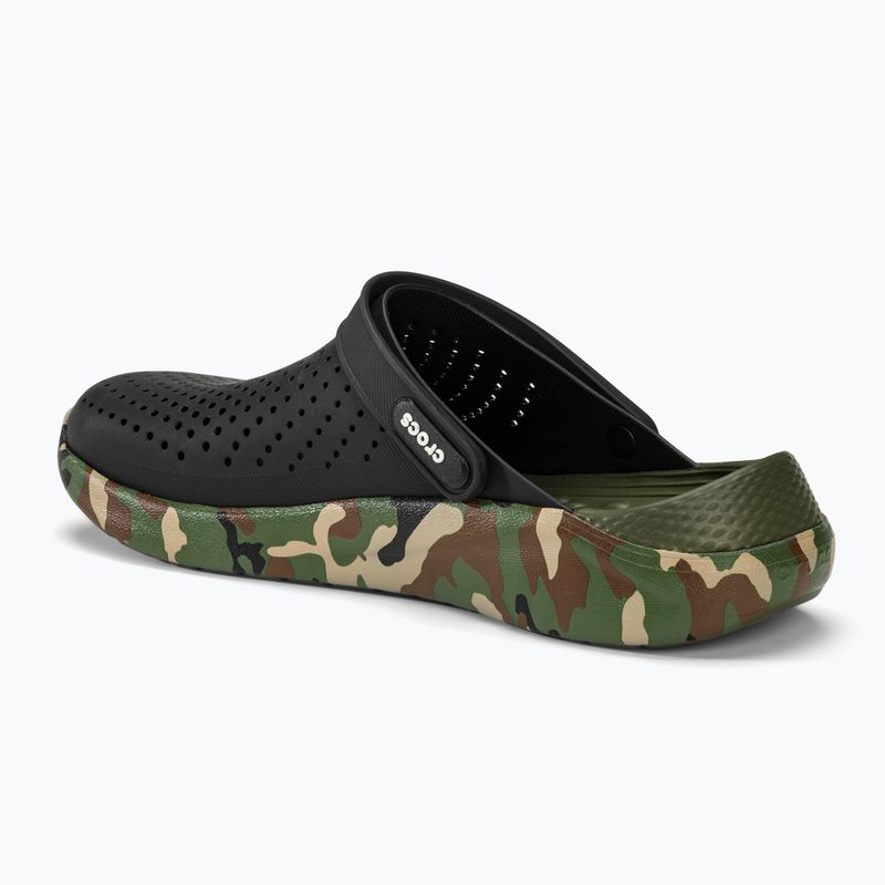 Šlepetės Crocs LiteRide Printed Camo Clog black/multi 4