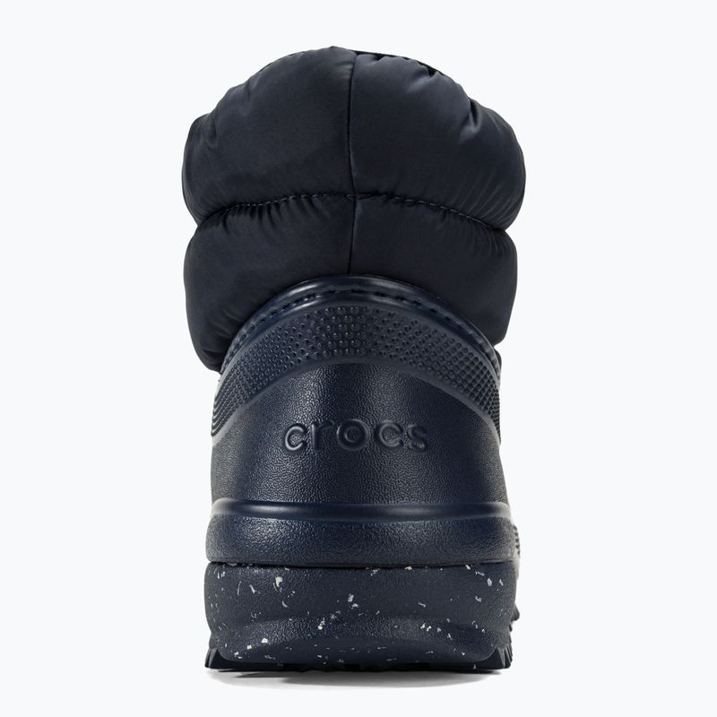 Moteriški sniego batai Crocs Classic Neo Puff Shorty navy 6