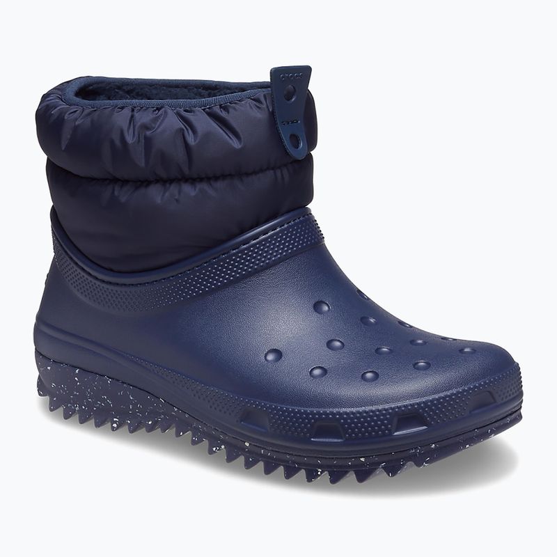 Moteriški sniego batai Crocs Classic Neo Puff Shorty navy 8