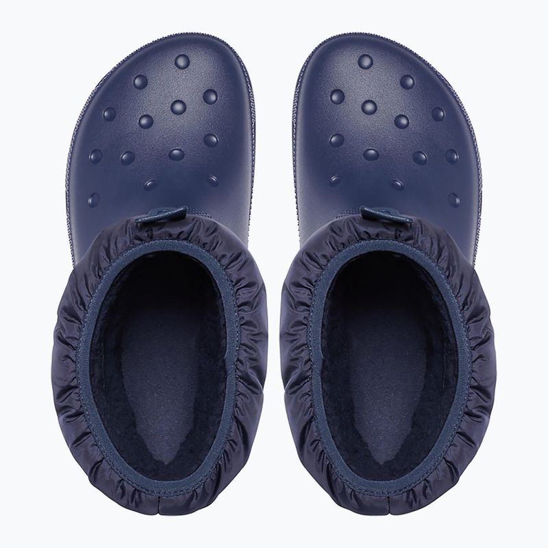 Moteriški sniego batai Crocs Classic Neo Puff Shorty navy 11