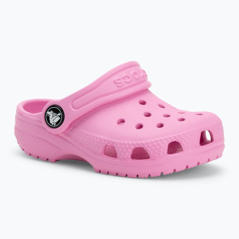 Vaikiškos šlepetės Crocs Classic Clog Toddler taffy pink