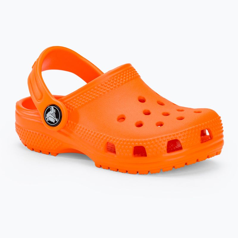 Vaikiškos šlepetės Crocs Classic Clog T orange zing 2