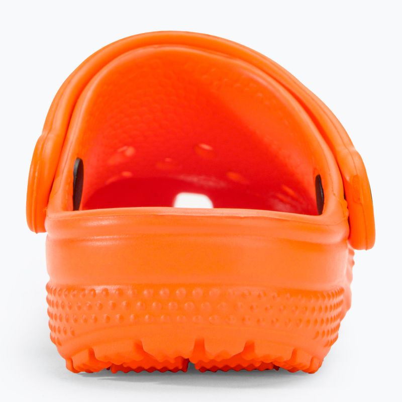 Vaikiškos šlepetės Crocs Classic Clog T orange zing 7