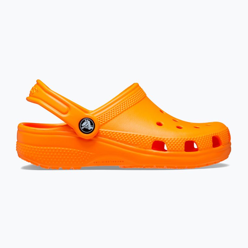 Vaikiškos šlepetės Crocs Classic Clog T orange zing 10