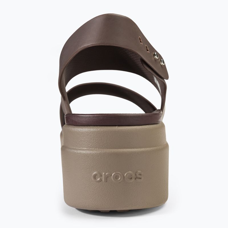 Moteriški sandalai Crocs Brooklyn Low Wedge mushroom/stucco 6