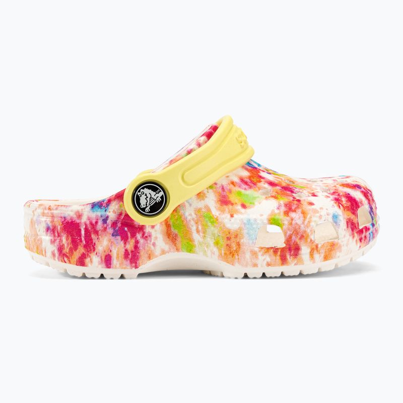 Vaikiškos Crocs Classic Tie-Dye Graphic Clog T white 206994-83B šlepetės 3