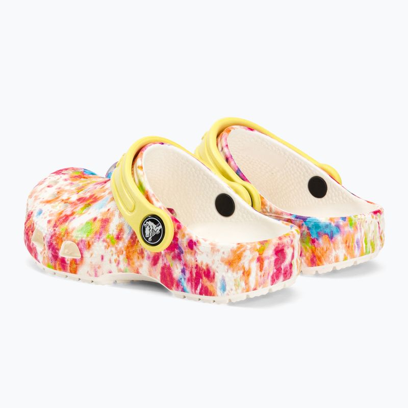 Vaikiškos Crocs Classic Tie-Dye Graphic Clog T white 206994-83B šlepetės 4