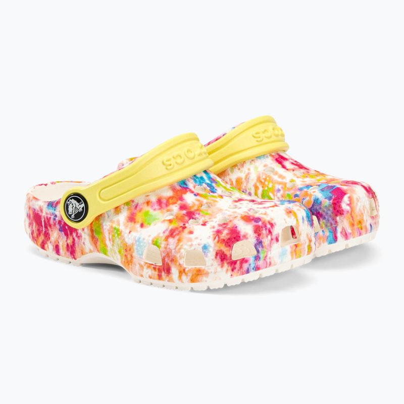 Vaikiškos Crocs Classic Tie-Dye Graphic Clog T white 206994-83B šlepetės 5