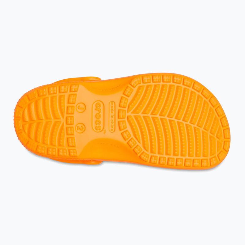 Vaikiškos šlepetės Crocs Classic Clog Kids orange zing 5