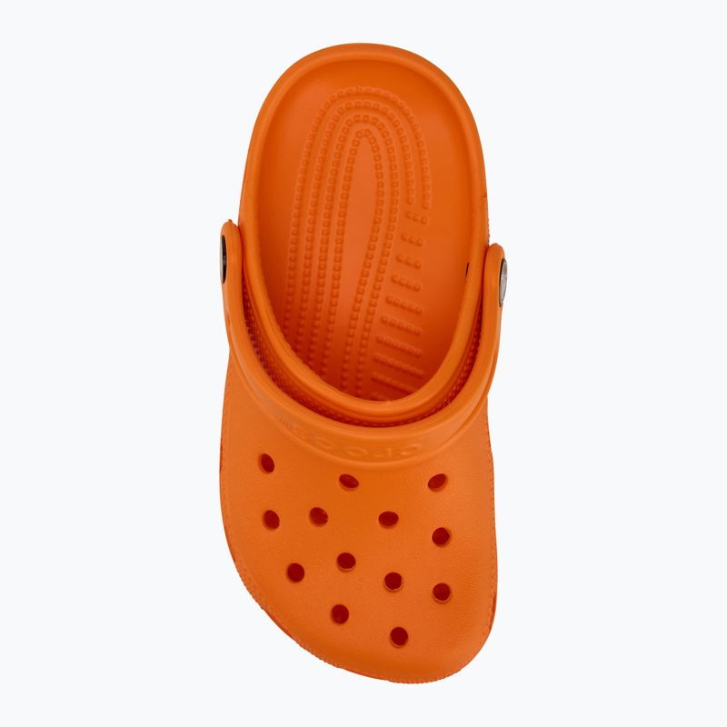 Vaikiškos šlepetės Crocs Classic Clog Kids orange zing 6