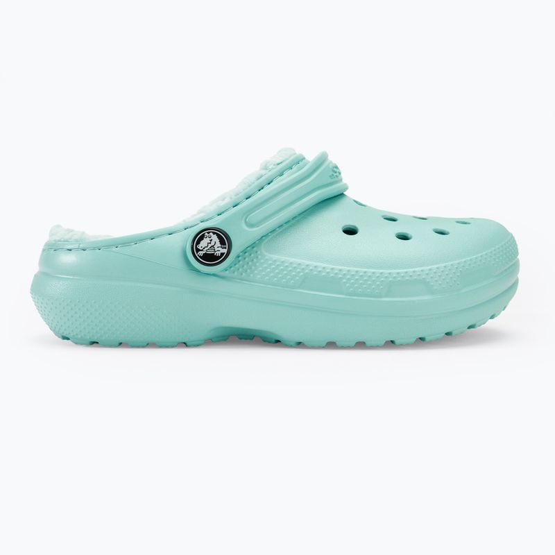 Vaikiškos šlepetės Crocs Classic Lined pure water 3