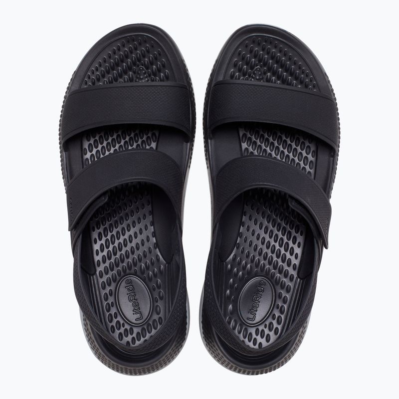 Moteriški sandalai Crocs Literide 360 black/light grey 5