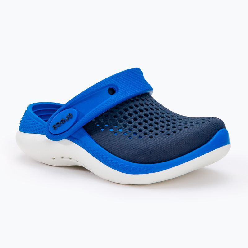 Vaikiškos šlepetės Crocs LiteRide 360 navy/brigght cobalt