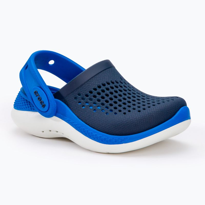 Vaikiškos šlepetės Crocs LiteRide 360 navy/brigght cobalt 2