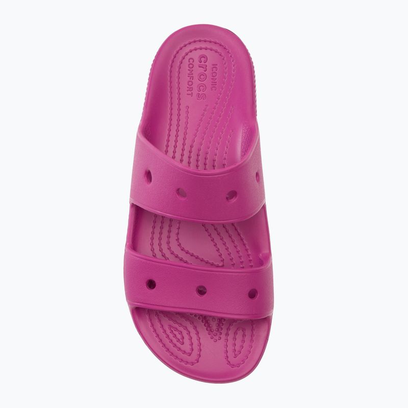 "Crocs Classic Crocs Sandal fuksijos spalvos smagios šlepetės 6