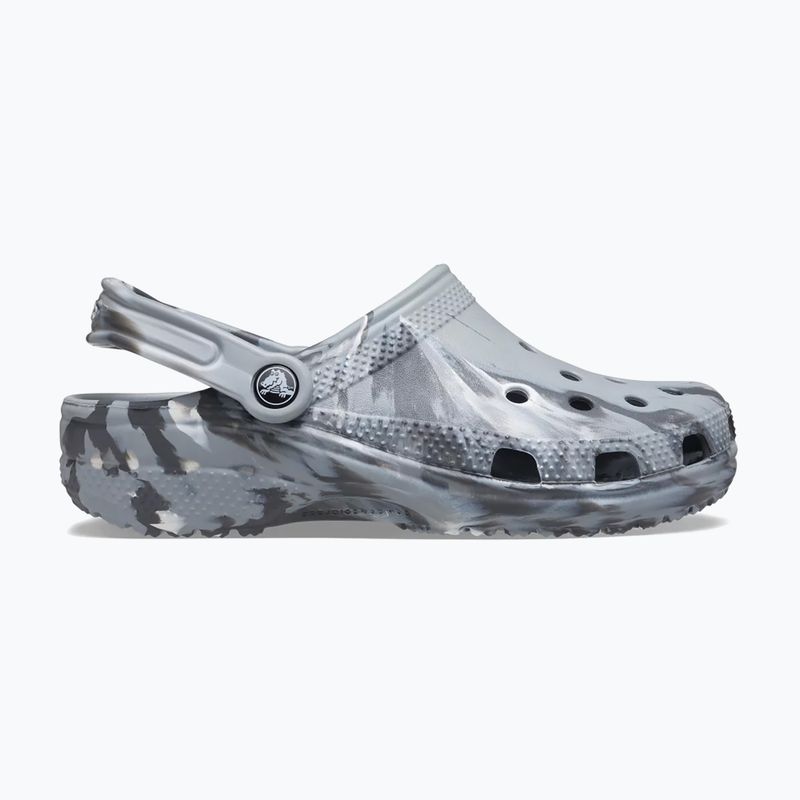 Šlepetės Crocs Classic Marbled Clog light grey/multi 2