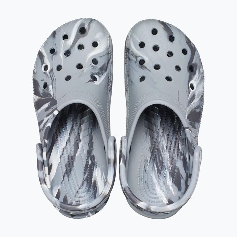 Šlepetės Crocs Classic Marbled Clog light grey/multi 5