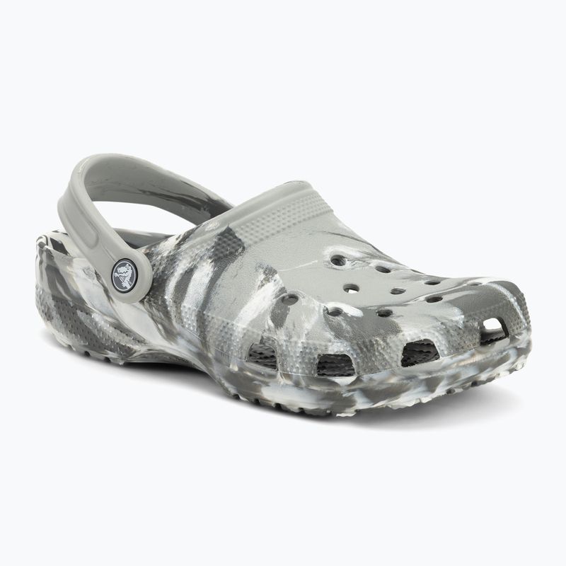 Šlepetės Crocs Classic Marbled Clog light grey/multi 2