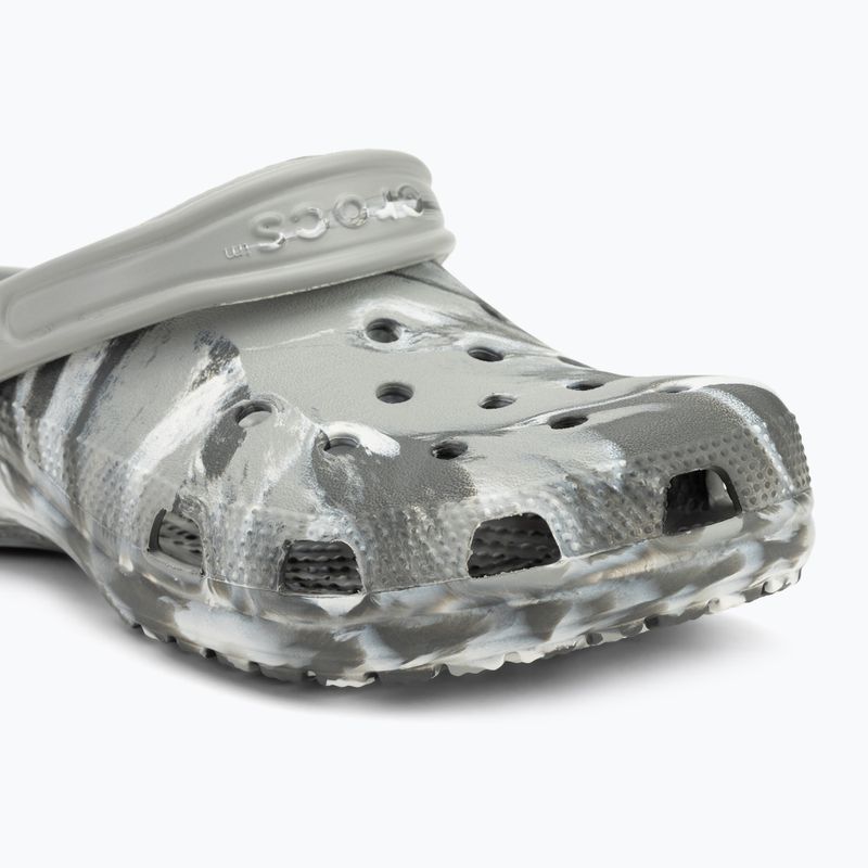 Šlepetės Crocs Classic Marbled Clog light grey/multi 8