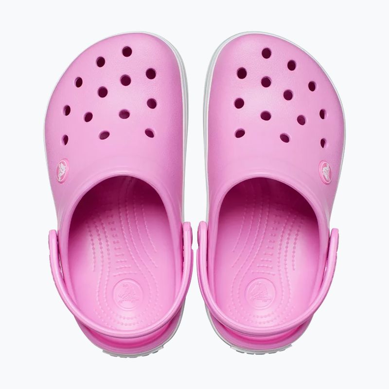 Vaikiškos šlepetės Crocs Crocband Clog Kids taffy pink 5