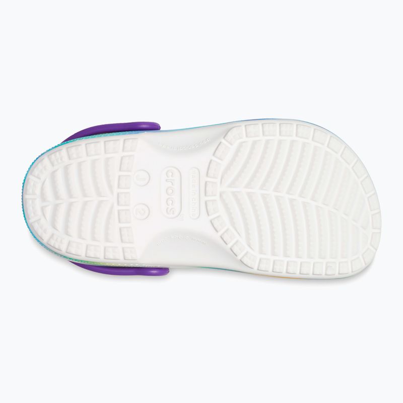 Vaikiškos šlepetės Crocs Classic Solarized Clog white/multi 13
